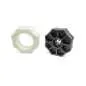 Preview: elero Adapterset, SW 102x2,5 mm, 8-kant, Profilrohr, Roma (Typ 18)