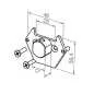 Preview: elero Adapterplatte mit Bolzen | 233749801