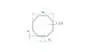 Preview: FAAC Adapterset | 8-kant SW 70 | A4505-0502