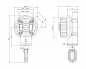 Preview: Geiger Kegelradgetriebe 4,4:1 für Tuchwelle 78 mm