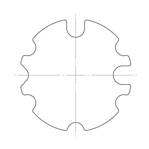 elero Adapterset, Ø 85x1,2 mm, Nutrohr, Griesser