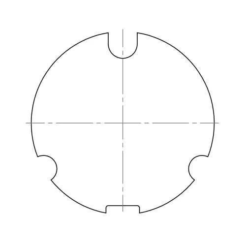 elero Adapterset 85 x 1 mm Nutrohr