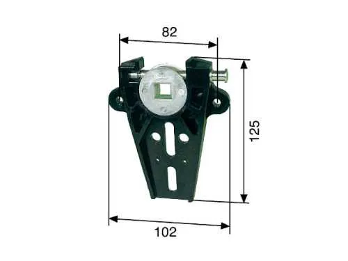 Motorlager für Rollladenfertigkasten | 281930