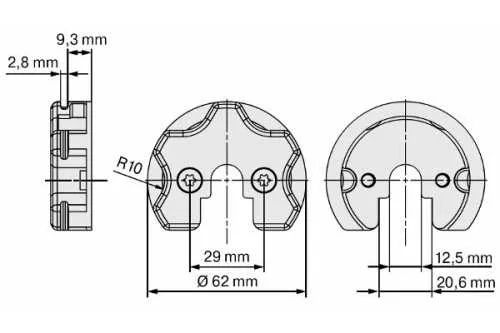 Becker Sternadapter mit Adaptionskit BS | 49302002650/49302002820
