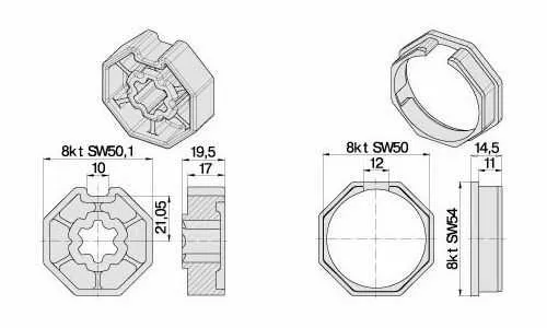 Becker Adapterset SW50