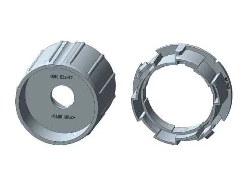 Rademacher Adapter/Mitnehmer-Set AMI35-D50 für 50er Rundwelle