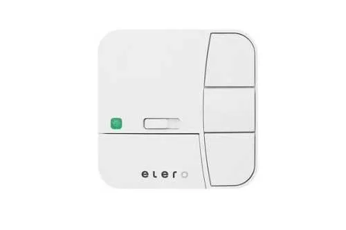 elero MonoTec Set alpinweiß