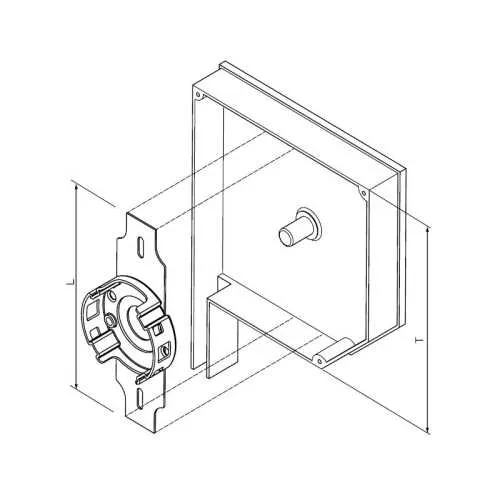 Montagebleche für Rollladenkästen | Baureihe Medium