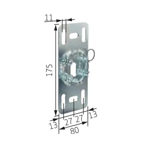 Somfy Flanschantriebslager LT60 / 9763602