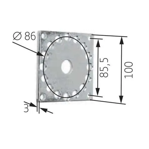 somfy Flansch-Antriebslager / 9706034