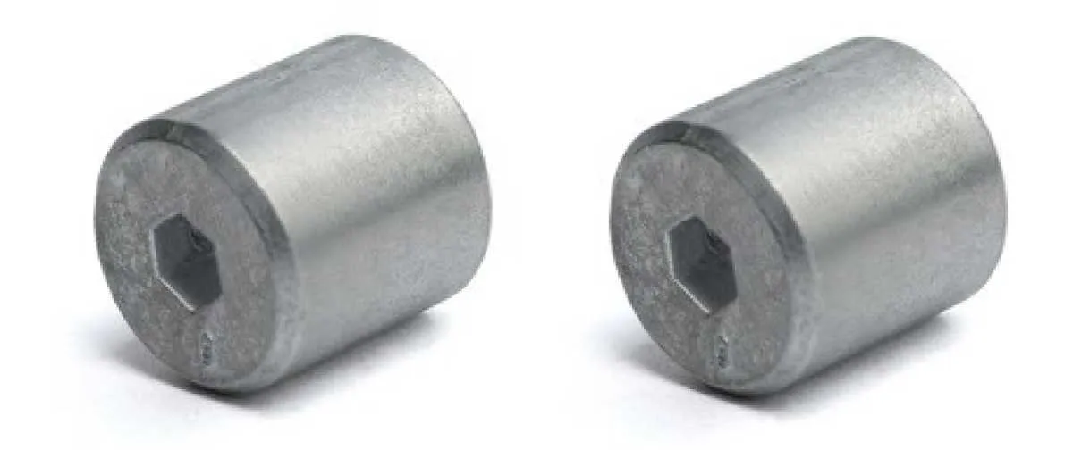 elero Wellenkupplungen / 6-kant 6 mm, mit Bohrung 3,3 mm