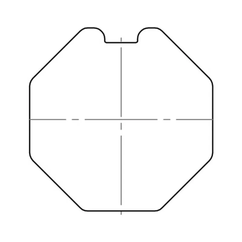elero Adapterset 8-kant SW 50 Profilrohr (Typ 16)
