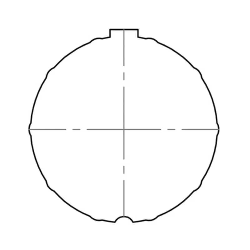 elero Adapterset 50 x 1,5 mm Siral Profilrohr (Typ 17)