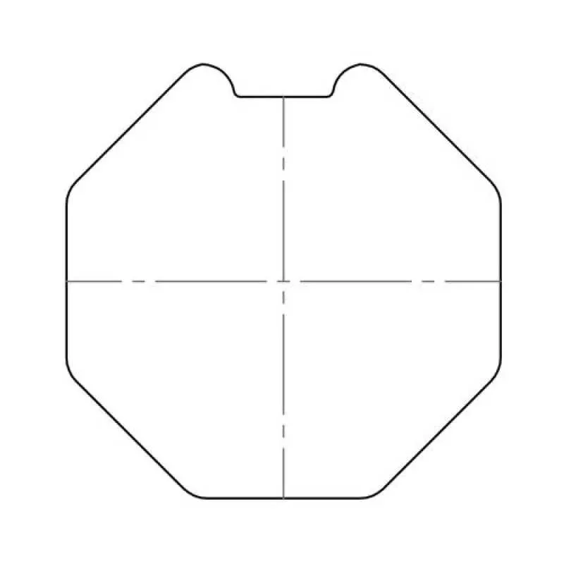 elero Adapterset, SW 70, 8-kant, Profilrohr, Selve (Typ 12)