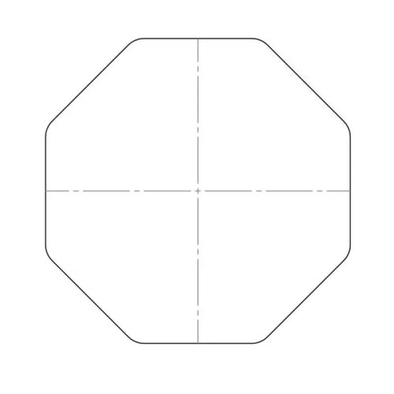 elero Adapterset, SW 114, 8-kant, Profilrohr, Heroal (Typ 20)