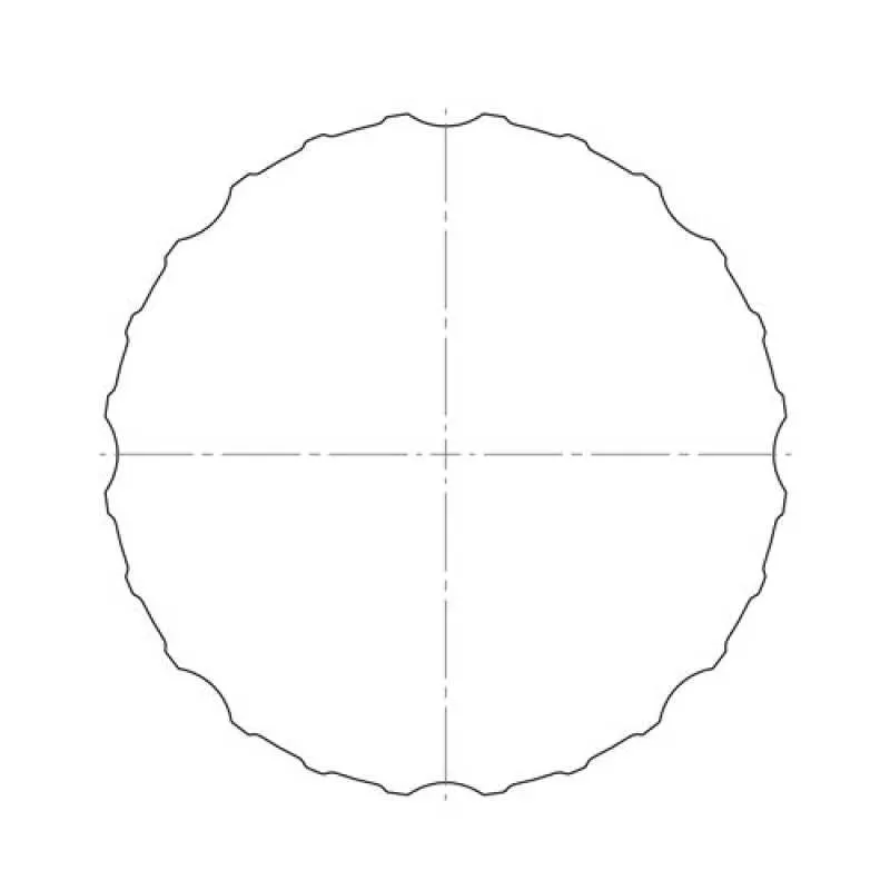 elero Adapterset, Ø 128x1,5 mm, Profilrohr, Alukon (Typ 19)