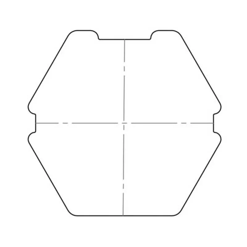 elero Adapterset, 85 mm, 6-kant, Profilrohr, Butzbach (Typ 17)