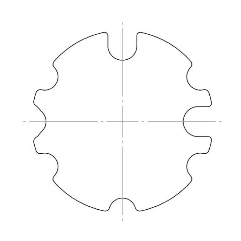 elero Adapterset, Ø 85x1,2 mm, Nutrohr, Griesser