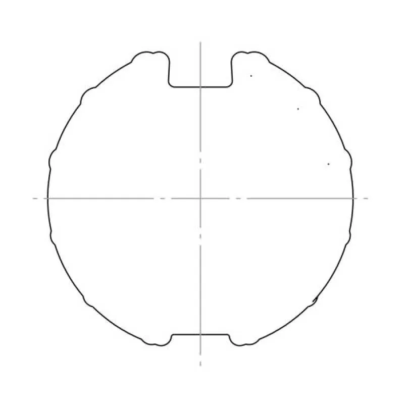 elero Adapterset, 78x1 mm, Nutrohr, Döhner