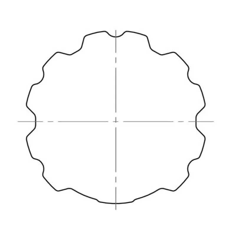 elero Adapterset, 65 mm, Profilrohr, Imbac, Eckermann, Metallpress (Typ 37)