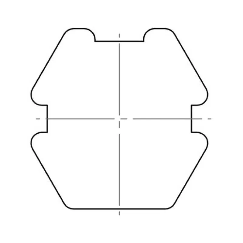 elero Adapterset, SW 60, 6-kant, Profilrohr, Butzbach, Mäule (Typ 33)