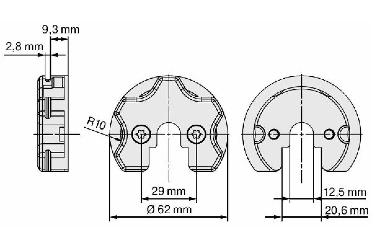 Becker Sternadapter mit Adaptionskit BS | 49302002650/49302002820
