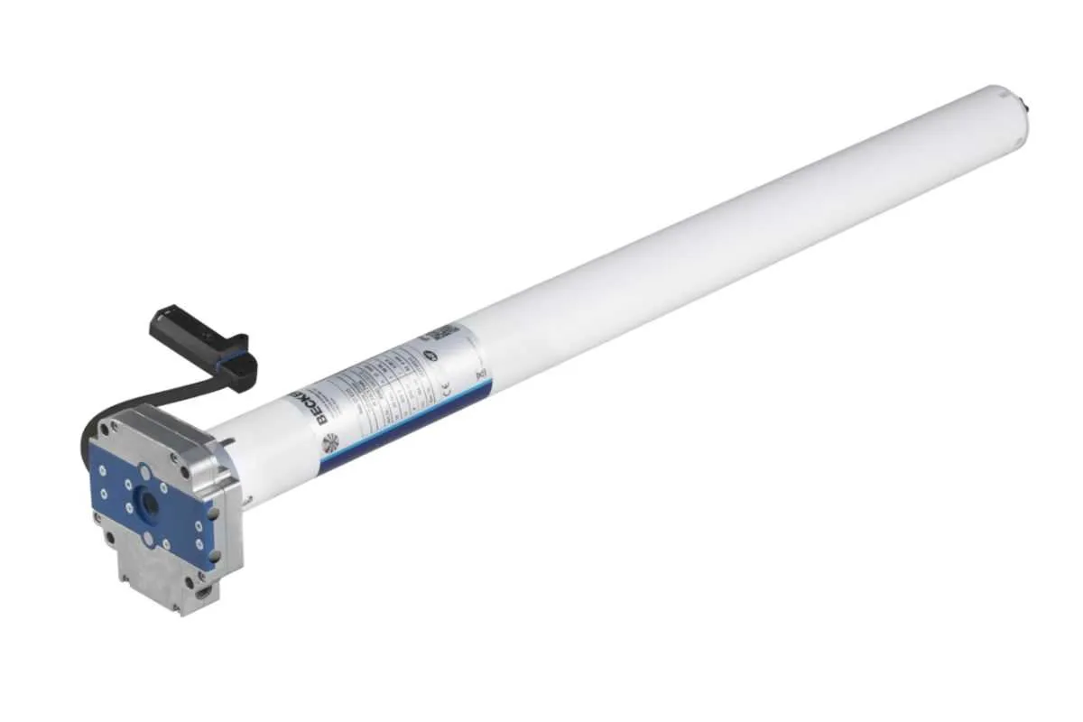 Becker Rollladenantriebe R-E25 mit Handkurbel-Anschluss Becker Rollladenantriebe R-E25 mit Handkurbel-Anschluss