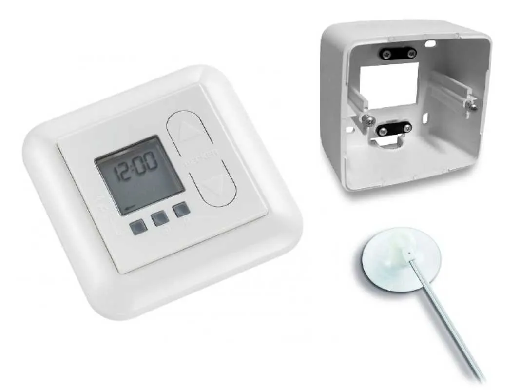 Becker Zeitschaltuhr TimeControl U26 SET mit Sensor und Aufputzdose Becker Zeitschaltuhr TimeControl U26 SET mit Sensor und Aufputzdose
