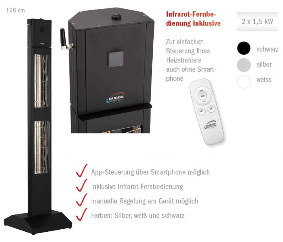 Burda SMART TOWER BLUETOOTH 3000W Burda SMART TOWER BLUETOOTH 3000W