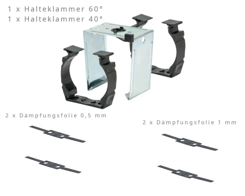 Geiger Universal-Befestigungs-Set (max. 10 Nm) Geiger Universal-Befestigungs-Set (max. 10 Nm)