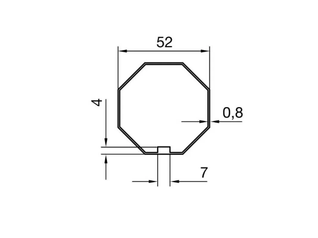 Nice Adapterset Achtkant SW 50