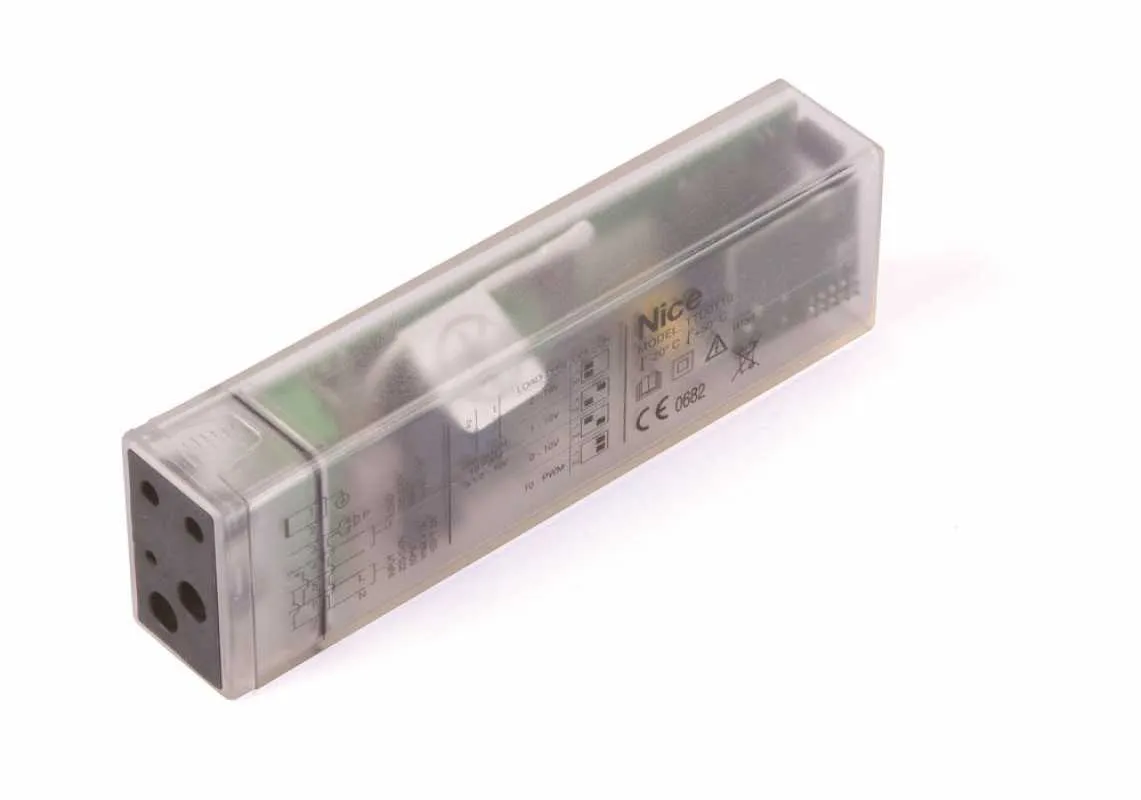 Nice TTD0110 Spannungsregler 1-10V mit Funkempfänger Nice TTD0110 Spannungsregler 1-10V mit Funkempfänger