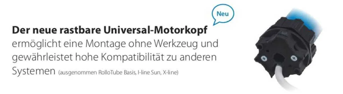 Rademacher RolloTube S-line Sun DuoFern Small SLDSS