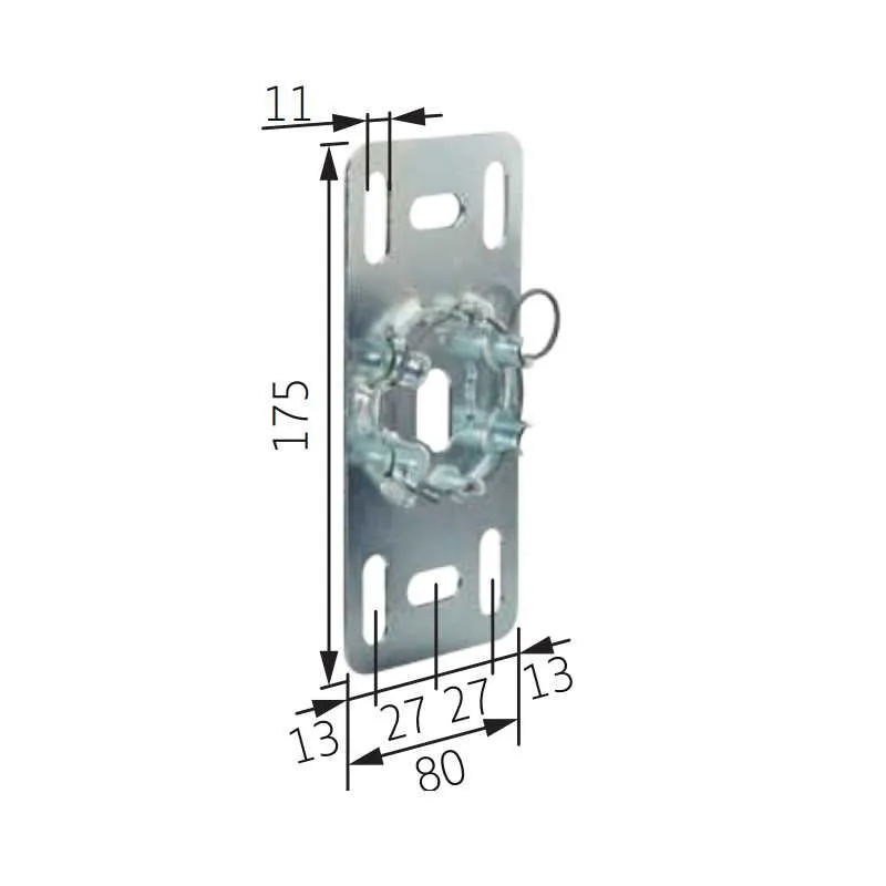 Somfy Flanschantriebslager LT60 / 9763602