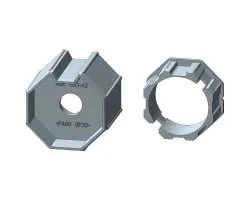 Rademacher | SW 70 | Adapter/Mitnehmer-Set AMI45-SW70 für 70er Achtkantstahlwelle